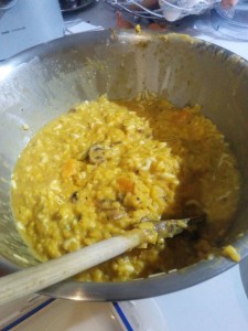 safron risotto 1