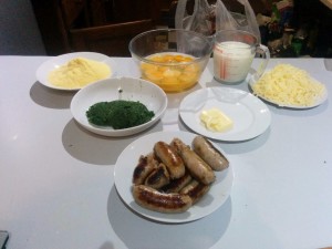 Sausage and Polenta Spoonbread #2